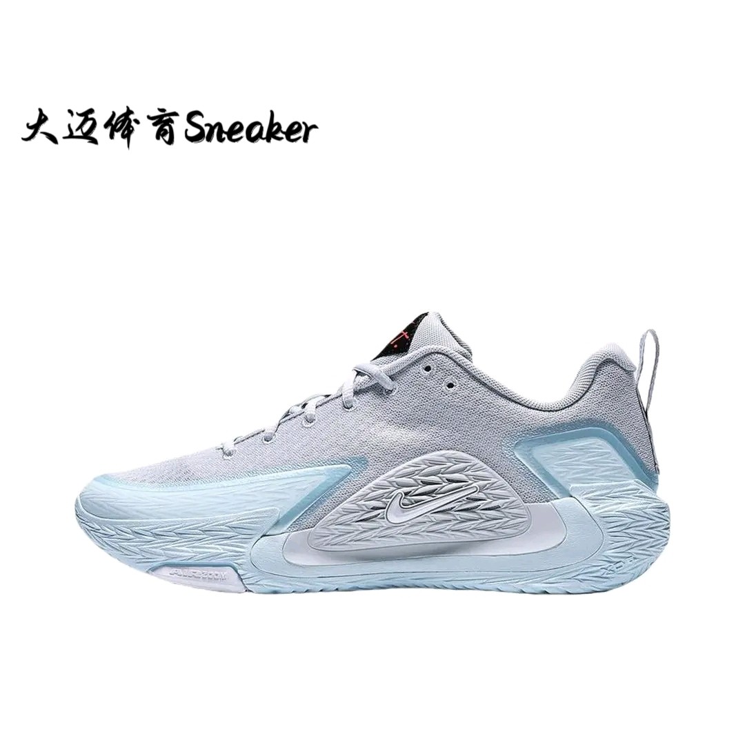 Nike S.T. GLOW EP 篮球鞋 运动训练低帮休闲 蓝色/银色