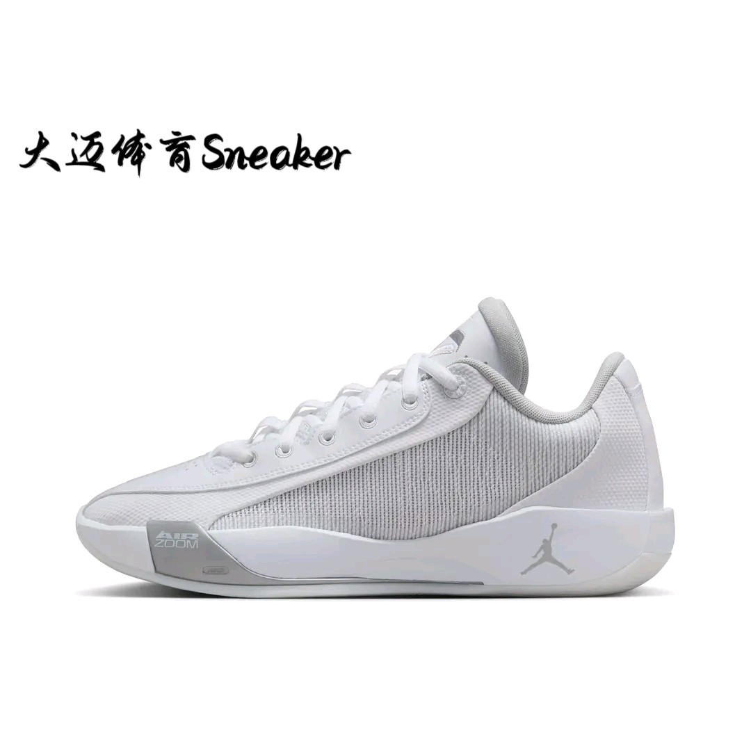 Jordan LUKA .77 东契奇 低帮 气垫 室外 透气 篮球鞋 白色