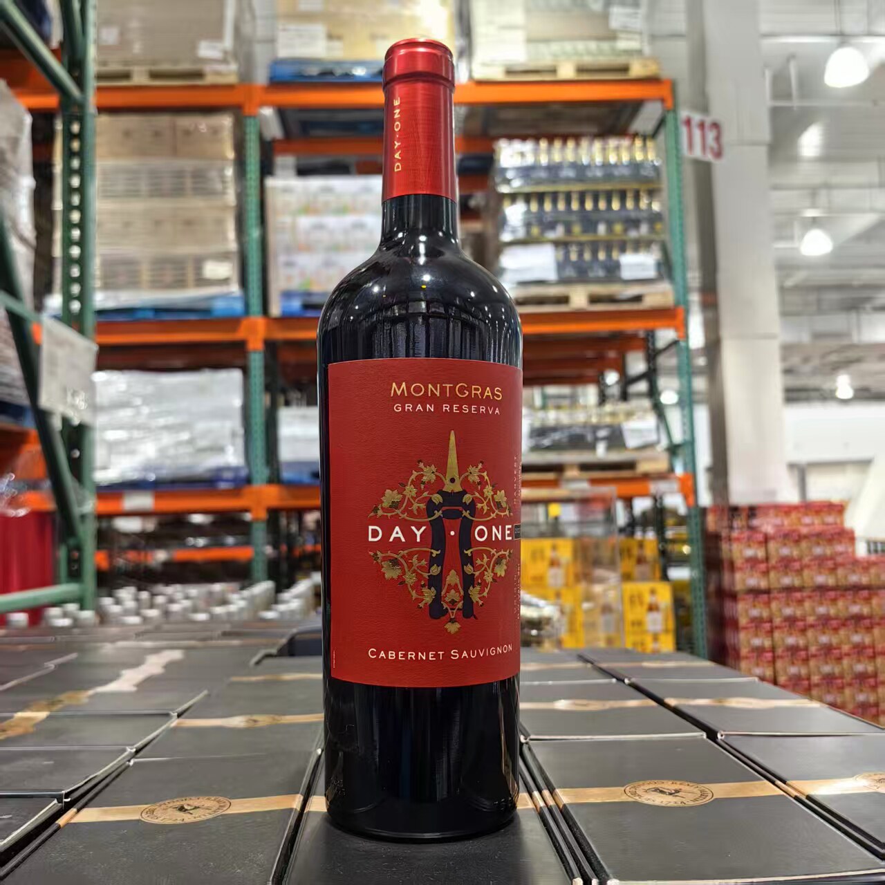 Costco代购智利进口嘉斯山特藏赤霞珠红葡萄酒750ml草本香气