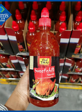 会员代购泰国进口THAI丽尔泰泰式甜辣酱720ml炸鸡蘸酱 辣酱