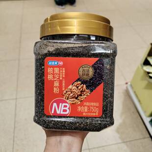 盒马代购超盒算NB核桃黑芝麻粉新疆核桃江西黑芝麻不添加蔗糖750g