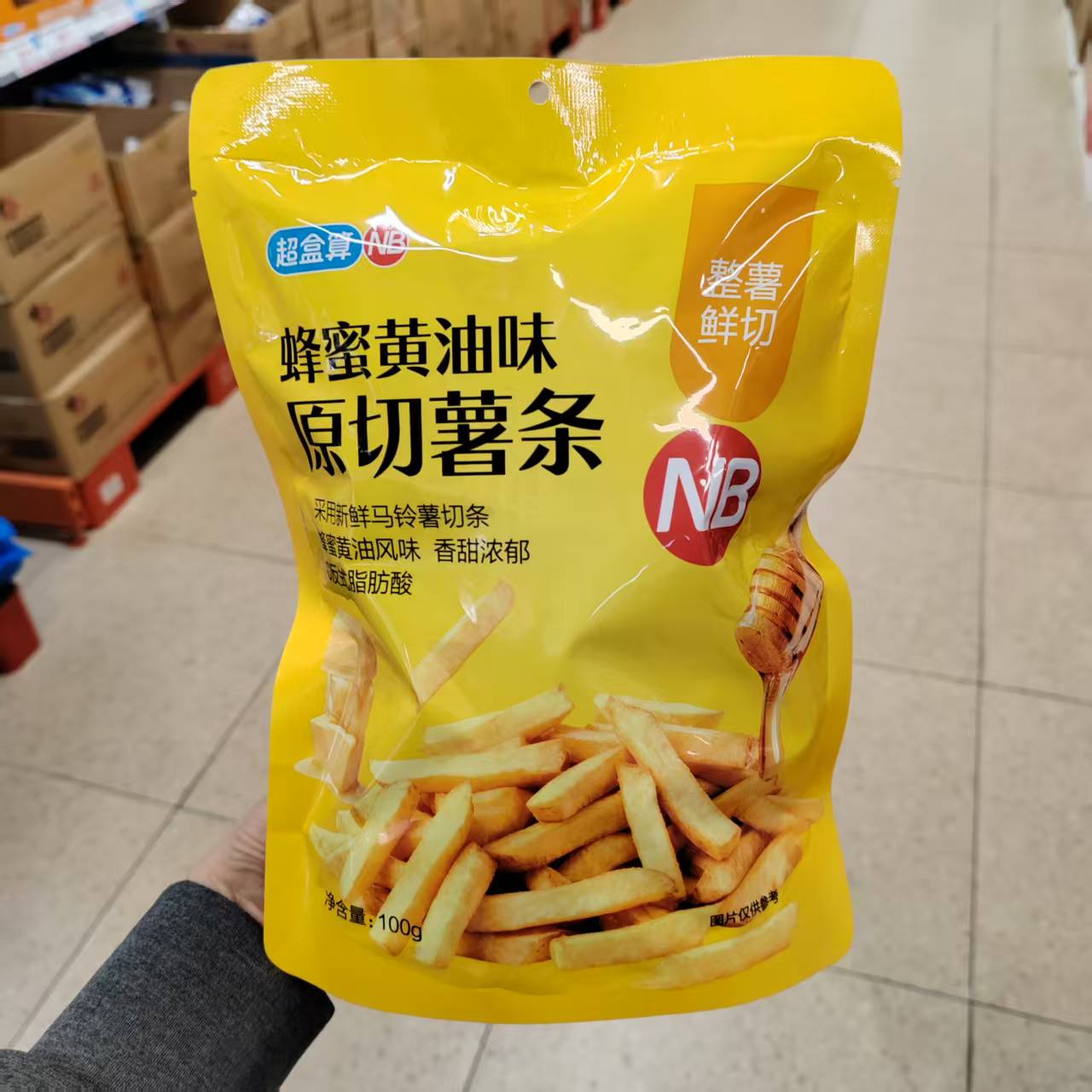 超盒算NB蜂蜜黄油味薯条100g