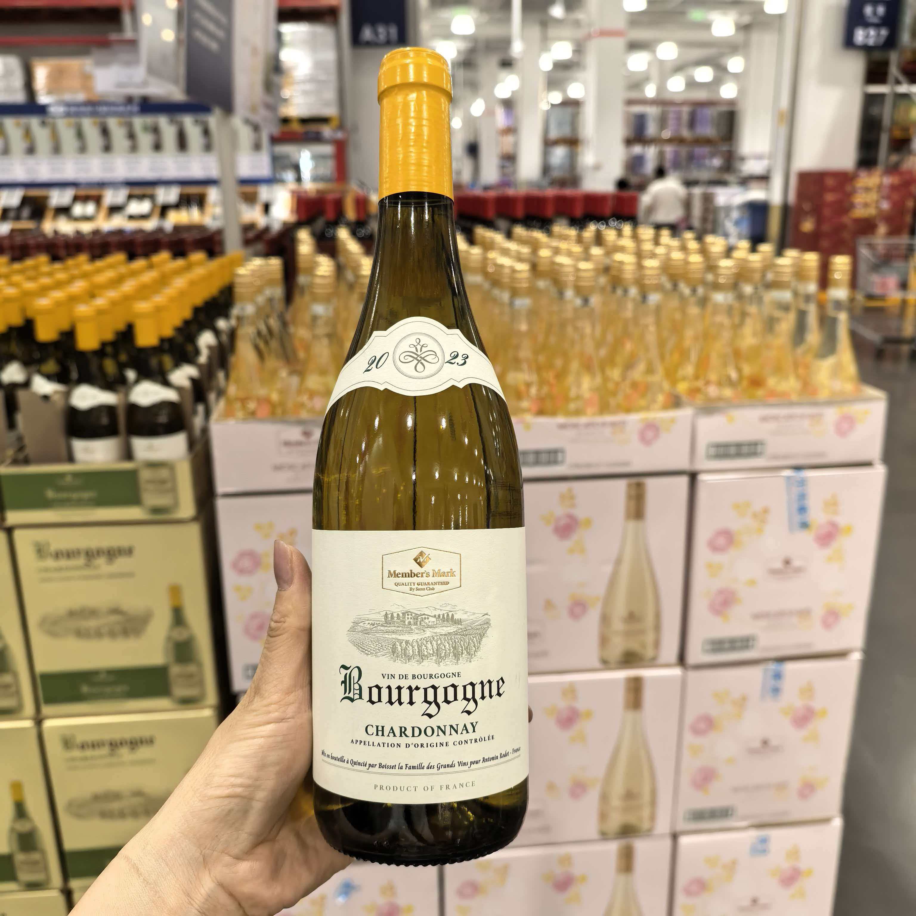 勃艮第霞多丽白葡萄酒750ml