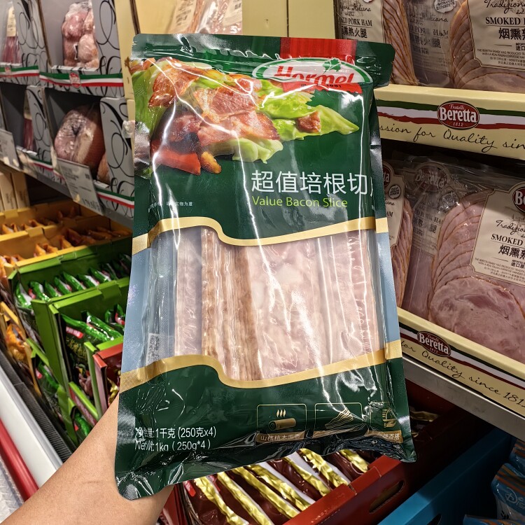 荷美尔超值培根切片1000g