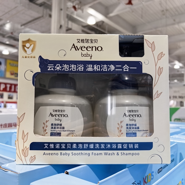 Aveeno/艾惟诺2合1洗发沐浴