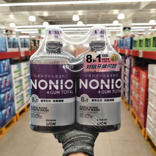 狮王NONIO齿周全效漱口水1L