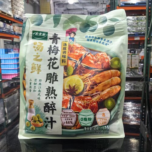 太太乐青梅花雕熟醉汁300g*6入