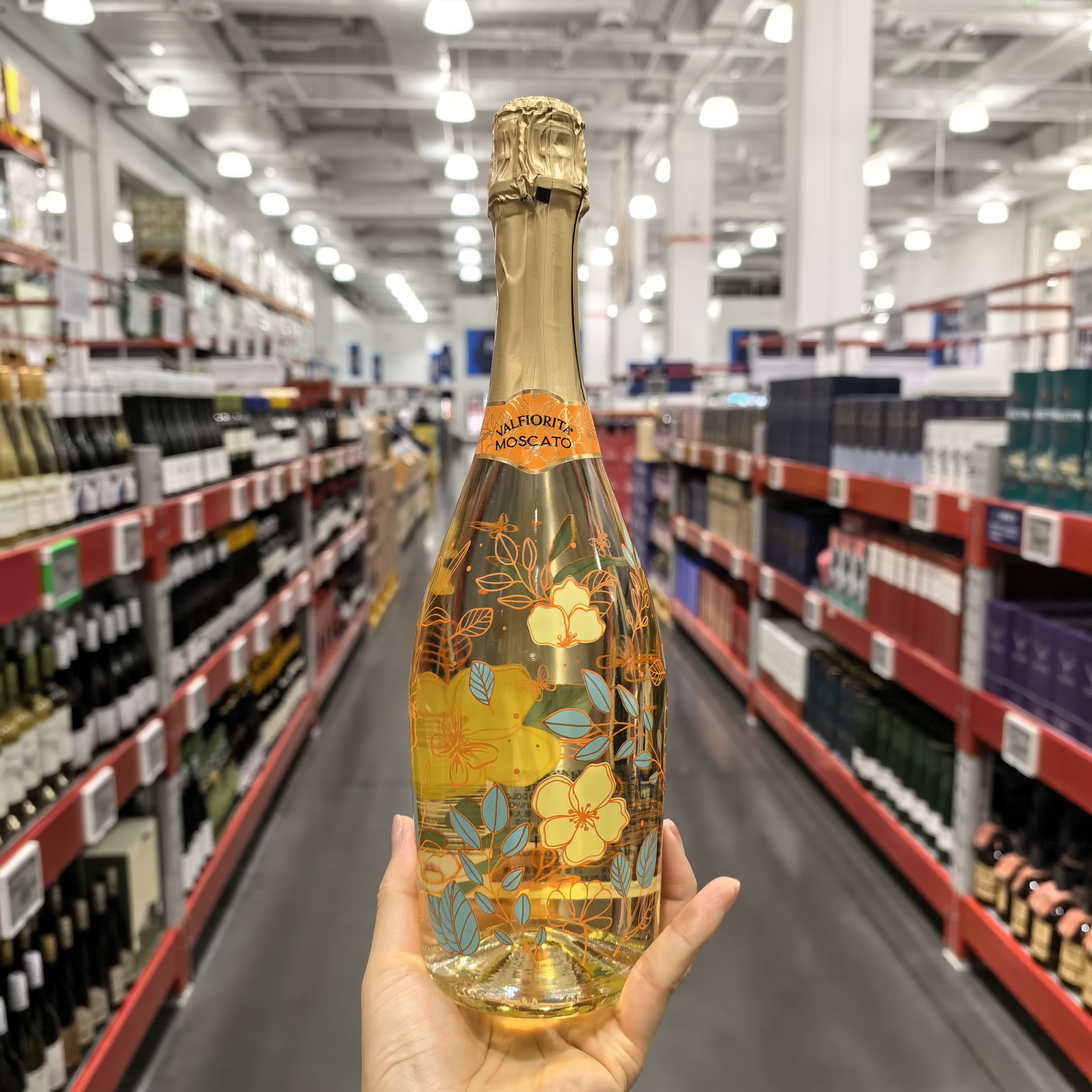 花缦莫斯卡托起泡葡萄酒