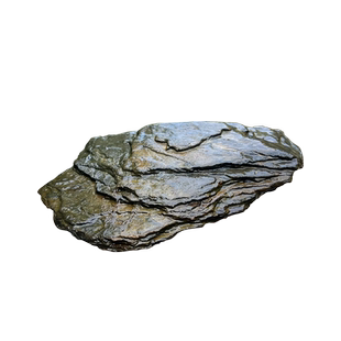 鱼缸底砂造景天然溪流石岩石片摆件生态乌龟爬台晒台水族专用石头