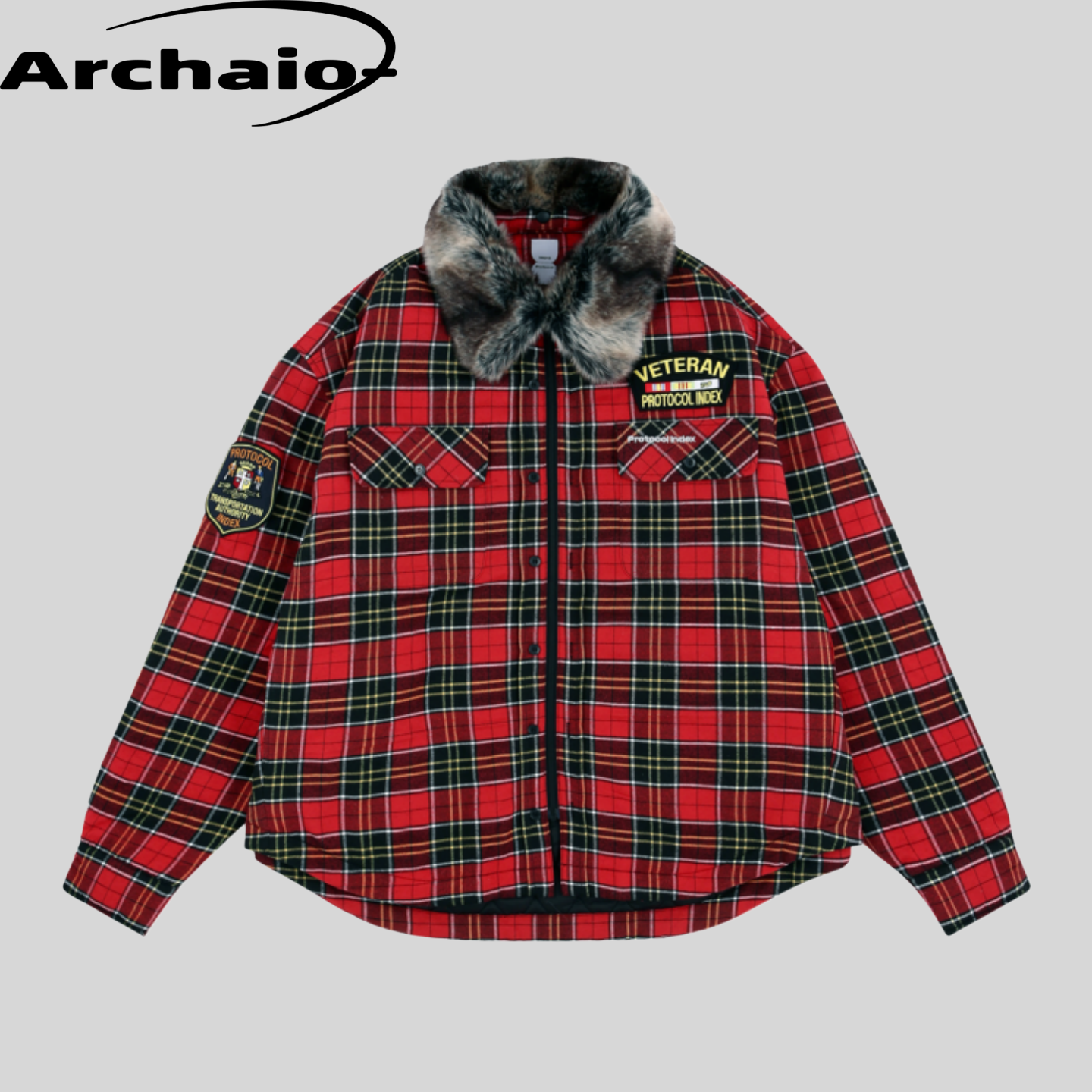 ProtocolIndex法兰绒廓形棉服