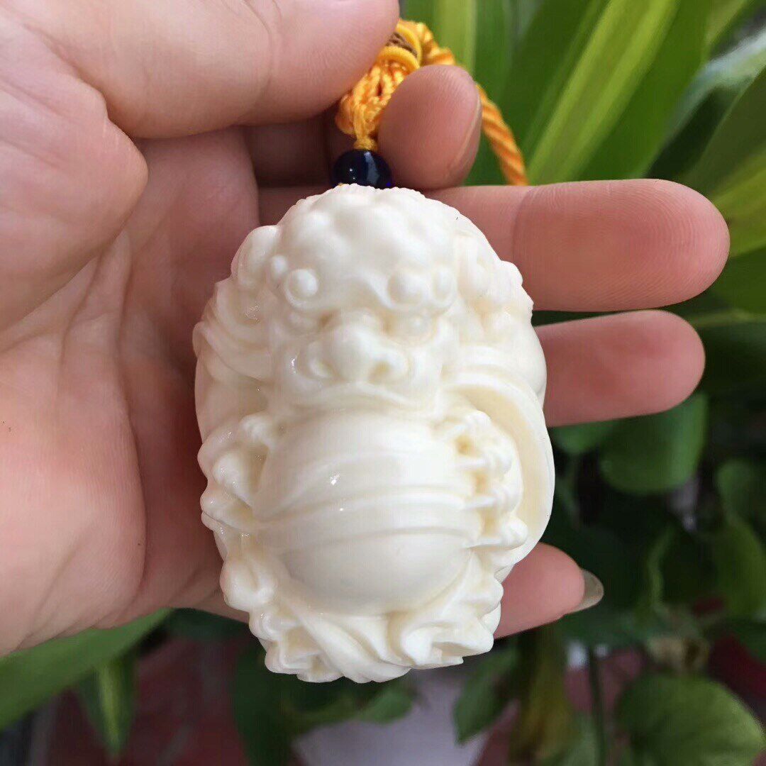 天然有求必应貔貅瑞兽项链手把件