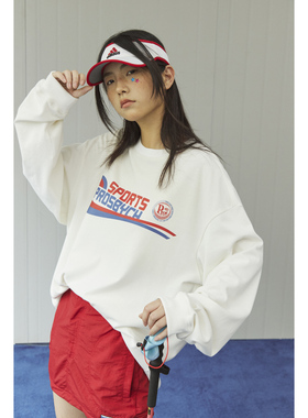 PROS BY CH冲浪运动三色卫衣男女春秋国潮宽松oversize情侣装上衣