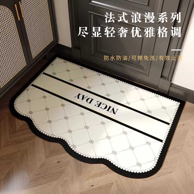 玄关进门防滑可擦免洗高级感脚垫