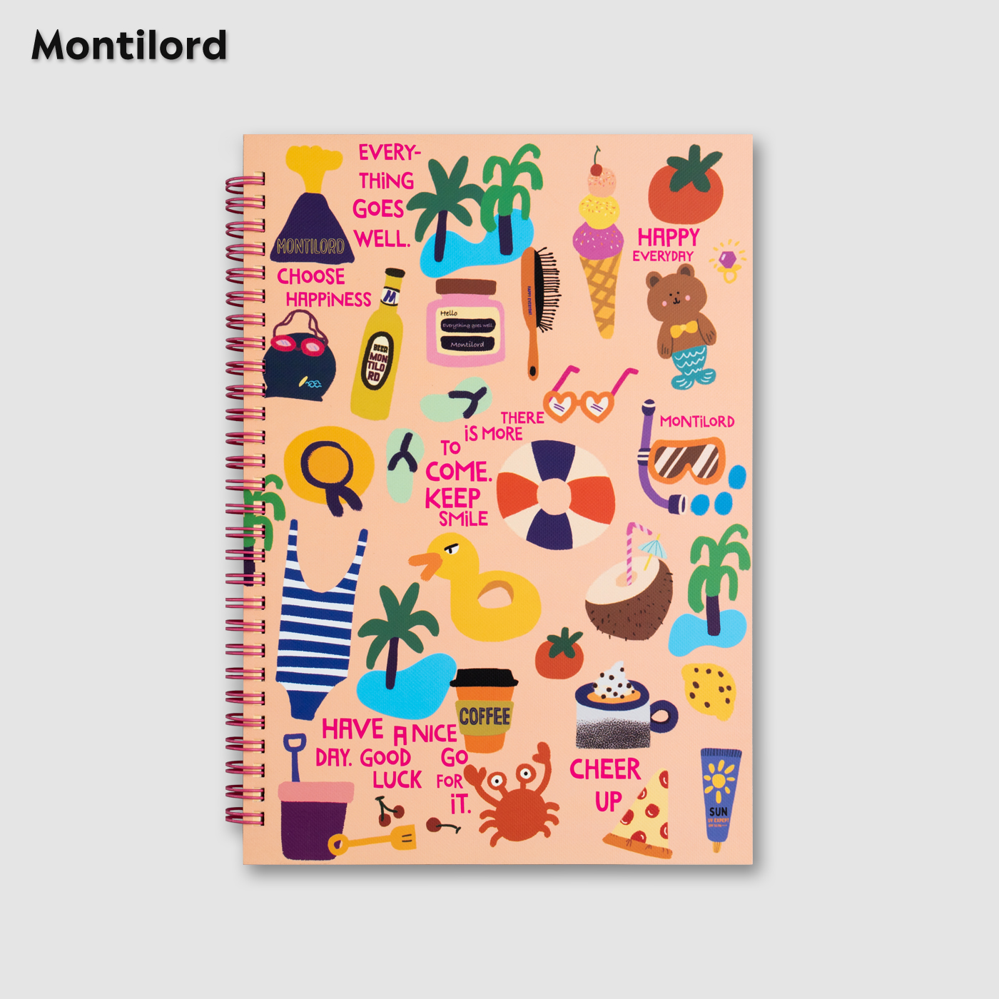 Montilord线圈本B5假日海滩