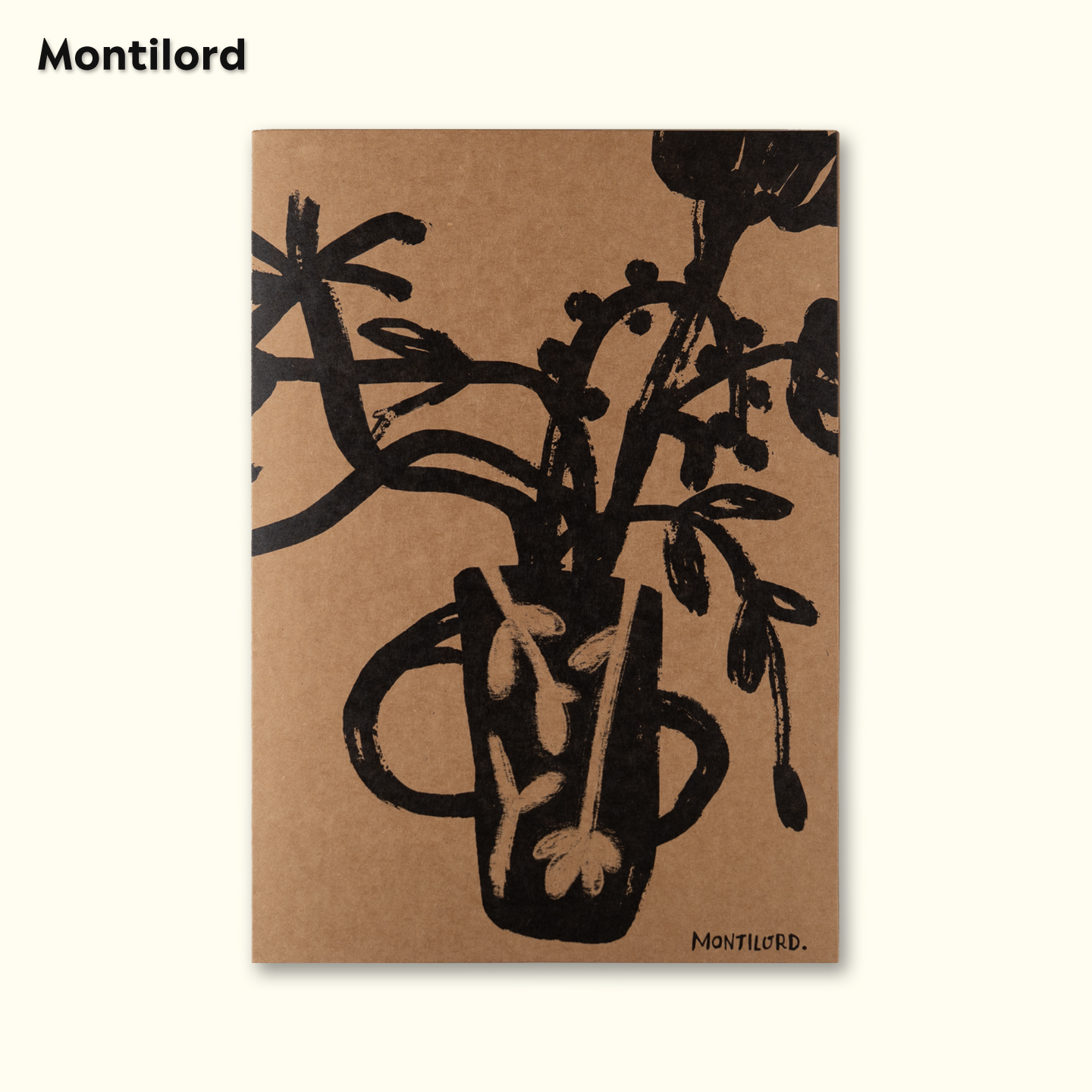 Montilord纸质文件夹A4