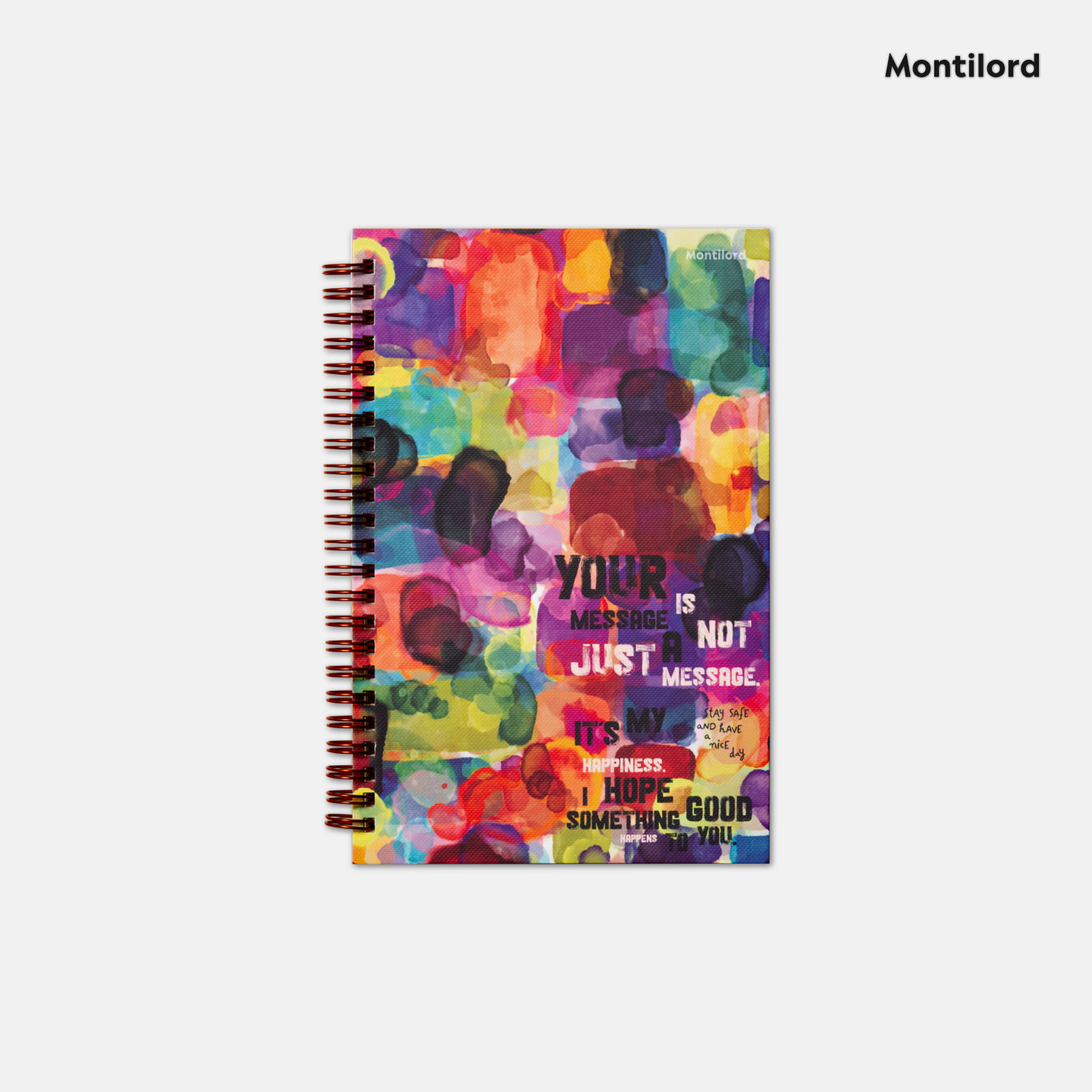 『Montilord』中厚线圈本A5周计划厚纸PLUS梦幻笔记本