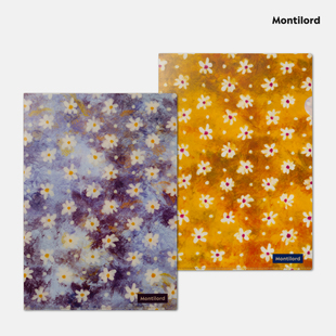 新品『Montilord』L型PP文件夹A4隐藏的爱资料商务档案塑料简历办公学生考研收纳ins风文具高颜值美观好看