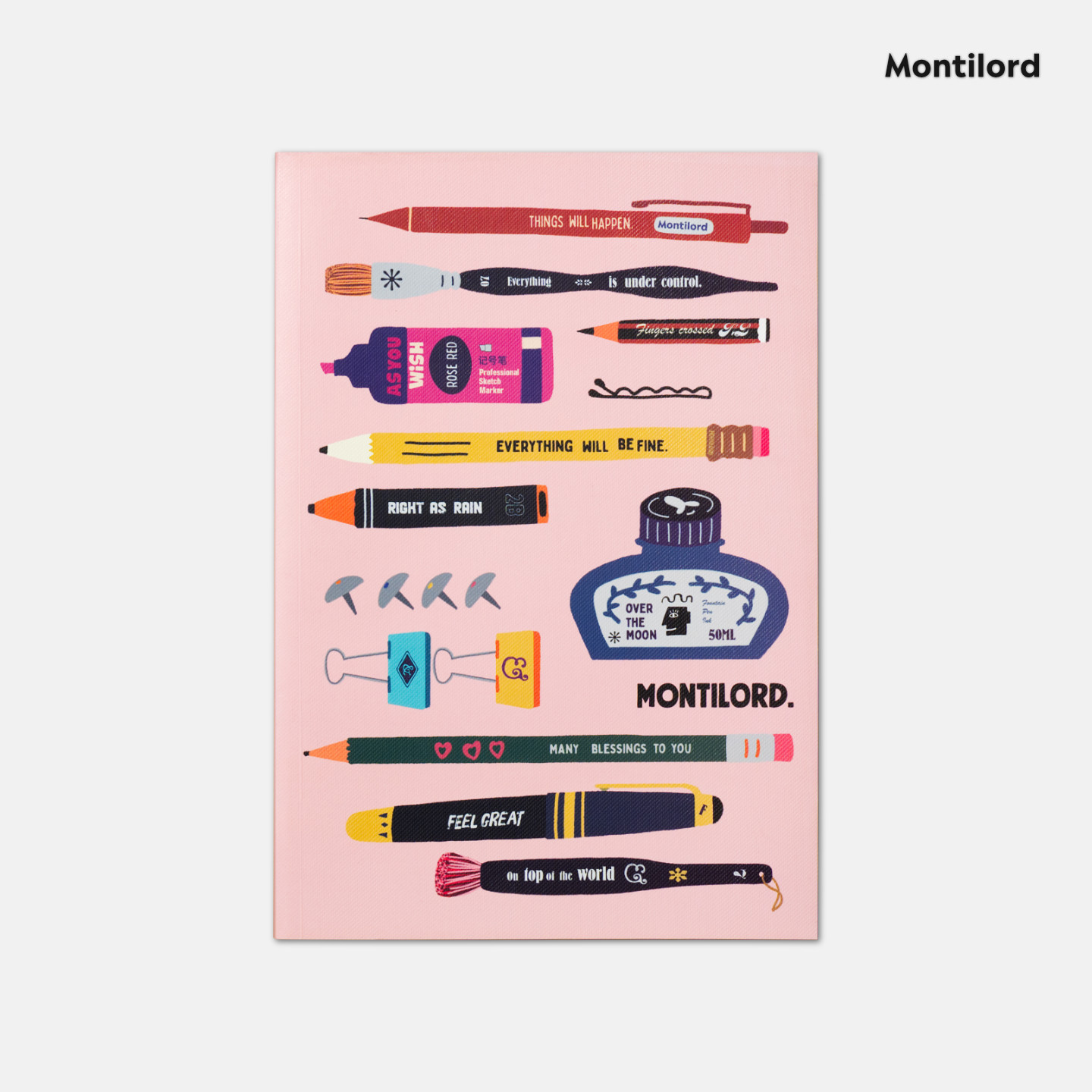 Montilord厚笔记本B5