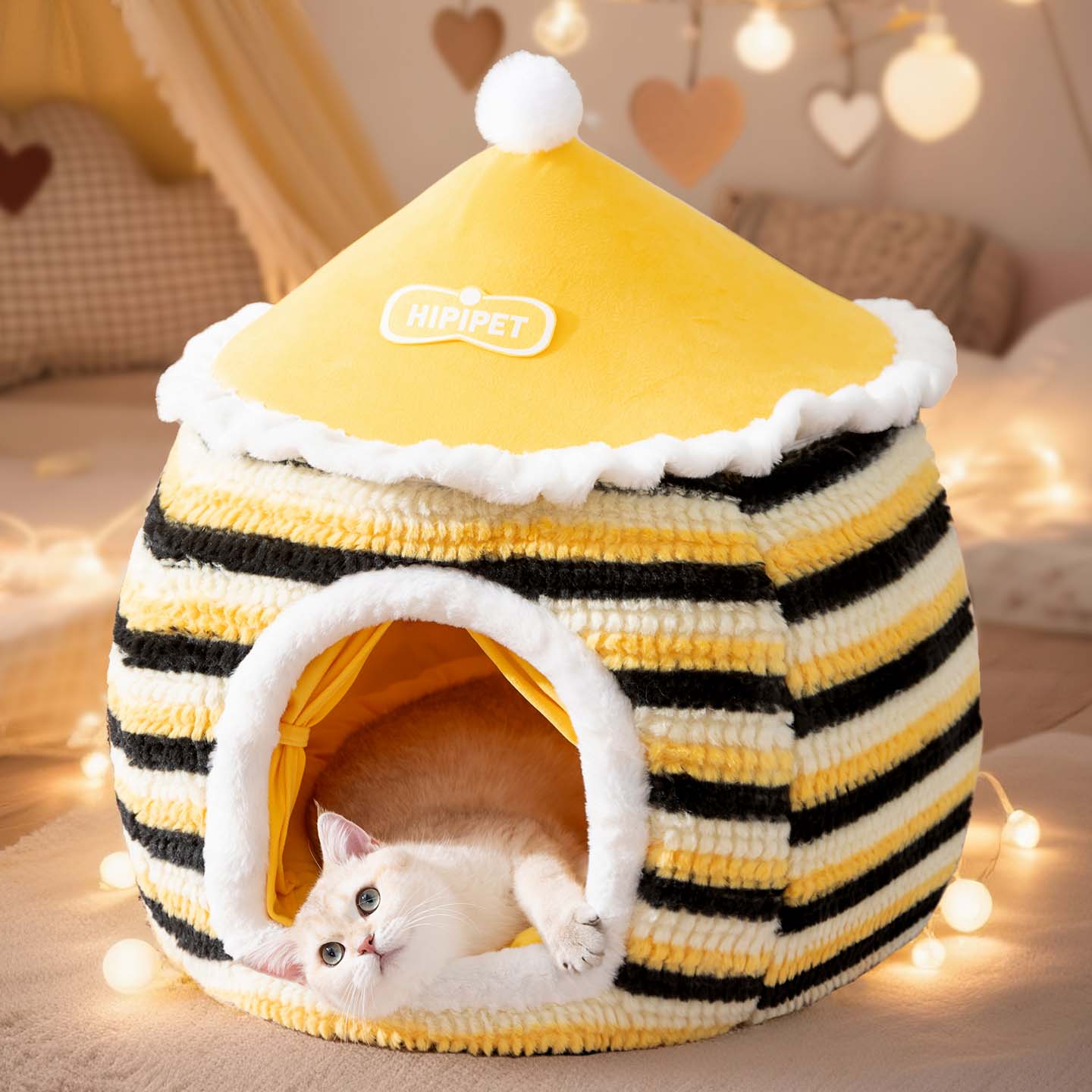 猫窝冬季保暖封闭式安全感布偶猫咪睡窝四季通用可拆洗宠物用品