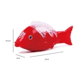 Новая электрическая проекция рыба в середине -фестиваль фестиваль фестиваль музыкальный коктейль светящаяся игрушка Бесплатная рыба