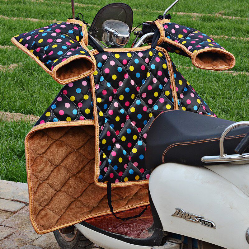 电动车夏季防晒挡风被防风电摩电车防风罩春秋冬季防雨护膝遮阳罩