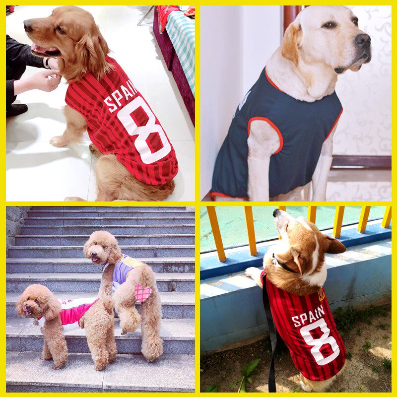 大狗狗衣服薄款夏季天春秋大型宠物犬萨摩耶拉布拉多中型金毛夏装