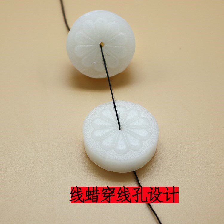 打结缝蜡蜡绣光滑线蜡针线活蜡圈老人家用顺滑做服装防辅料防止十
