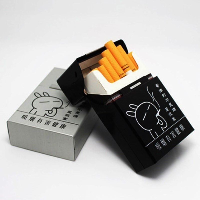 香烟盒子支装烟具自动弹塑料便携整包防汗保护抗压硬壳保护套防水|ruв категории ZIPPO/швейцарский армейский нож/очки, курить, портсигар - от Buy2taobao.com для оказания профессиональной услуги покупки агента Taobao