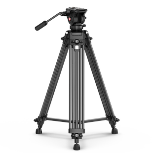 Ulanzi优篮子MT81摄像机三脚架专业摄影摄像直播支架电影级电影机三脚架相机单反镜头支架液压阻尼云台