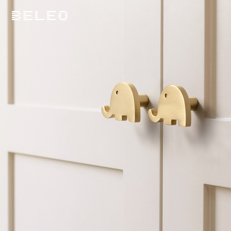 贝雷欧衣柜拉手现代简约法式轻奢橱柜单孔柜门黄铜复古抽屉小拉手,基础建材,小拉手,淘宝优惠券,粉丝福利购,淘宝优惠卷