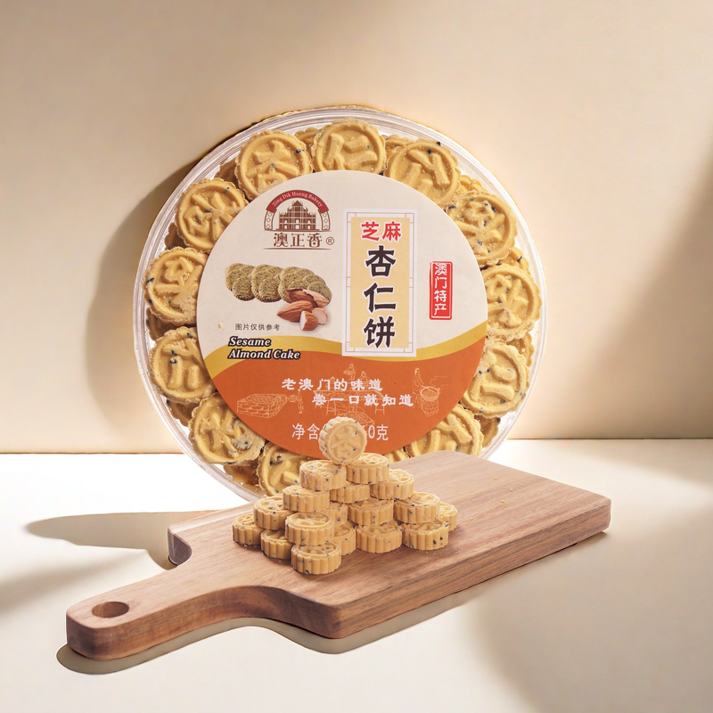 澳门特产手信粒粒杏仁饼广东四大名饼之一休闲零食下午茶糕点心