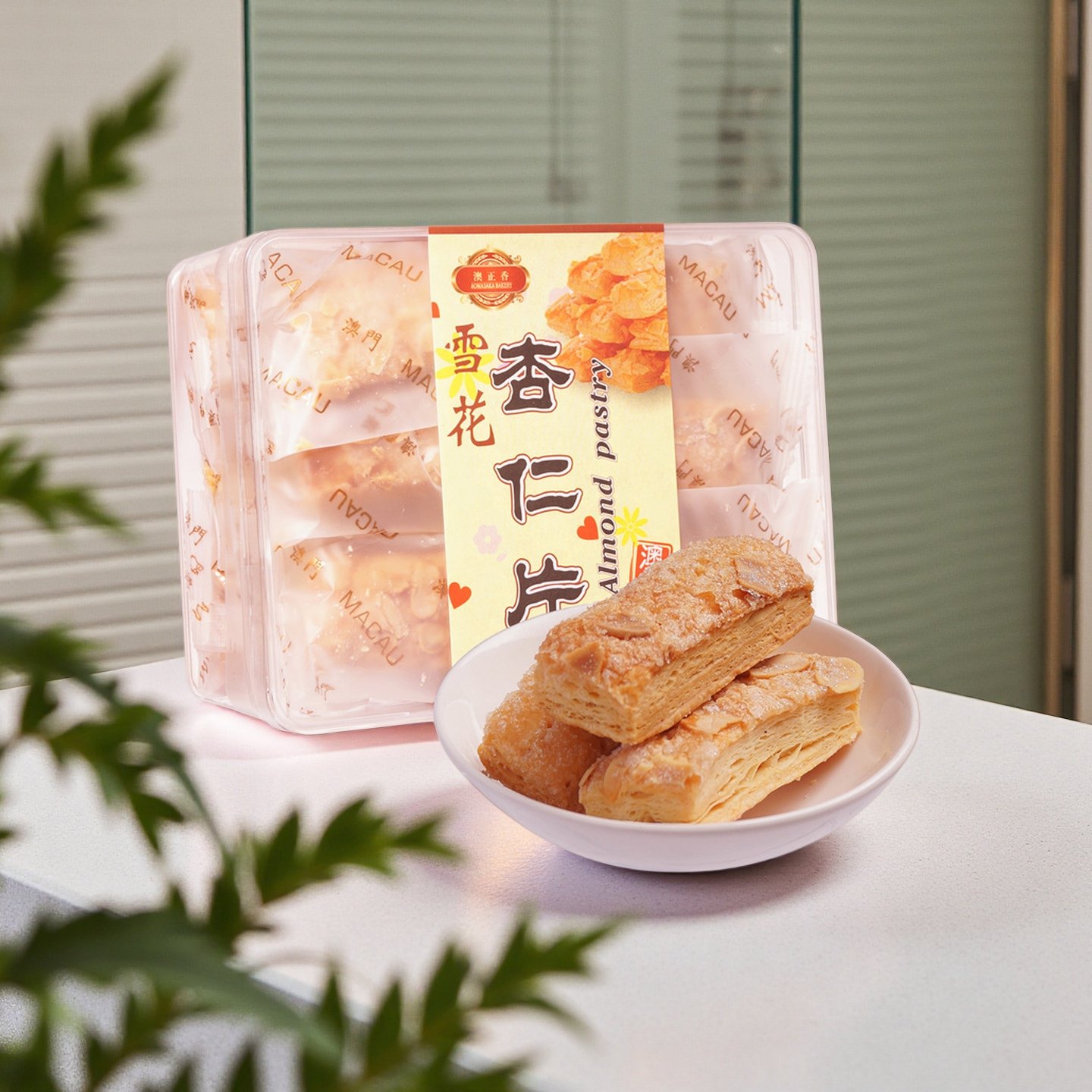 澳正香珠海千层酥杏仁片图片