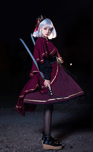 【b品清仓】春秋款  救赎者 Lolita 军lo