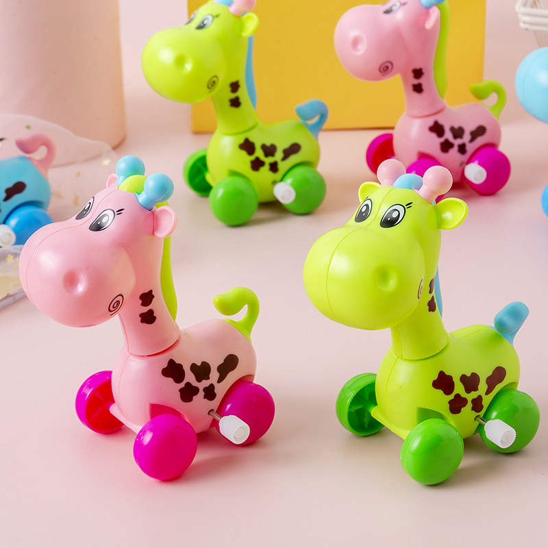 发条长颈鹿上弦小鹿包邮