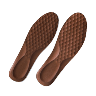 商务真皮鞋垫男专用吸汗防臭牛皮高弹减震真皮加厚久站不累脚软底