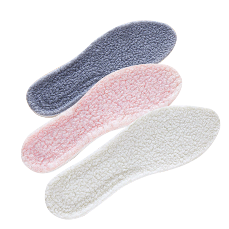 boost羊羔绒保暖鞋垫男女久站不累脚防臭舒适超软底爆米毛绒鞋垫