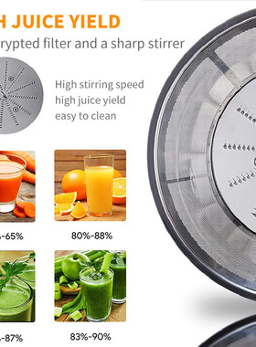 全自动榨汁机 商用水果蔬菜果汁机 渣汁分离原汁机料理机 Juicer