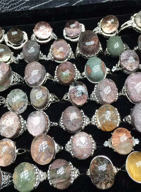 幽灵原石钻石彩幽灵四季幽灵时尚简约女款戒指直供精致