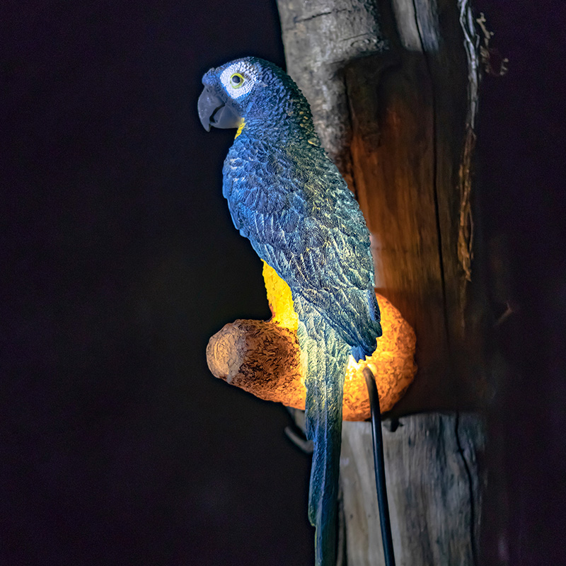 户外动物灯小鸟发光别墅庭