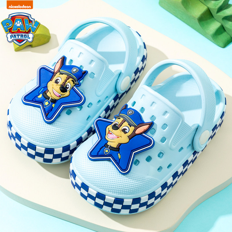 汪汪队男童凉拖鞋夏季新款防滑儿童海边沙滩鞋男孩外穿中小童凉鞋
