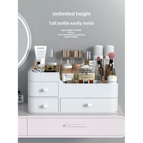 Makeup organizer Desktop dresser organizer drawer 化妆品收纳