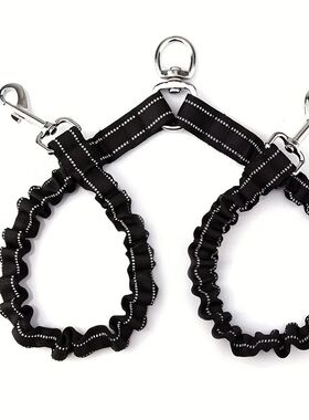 Pet Dog Double Leashes - No Tangle Dog Leash Coupler, Comfor