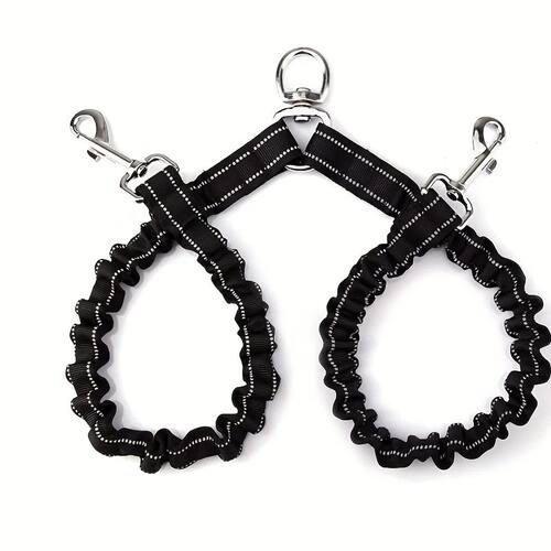 Pet Dog Double Leashes - No Tangle Dog Leash Coupler, Comfor