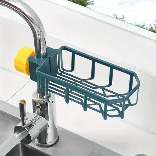 1 pc Lightweight faucet shelf - kitchen creative sink drain