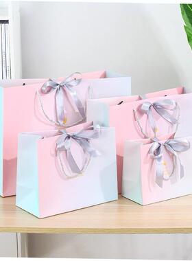 Packaging bag gift bag clothing handbag paper bag custom
