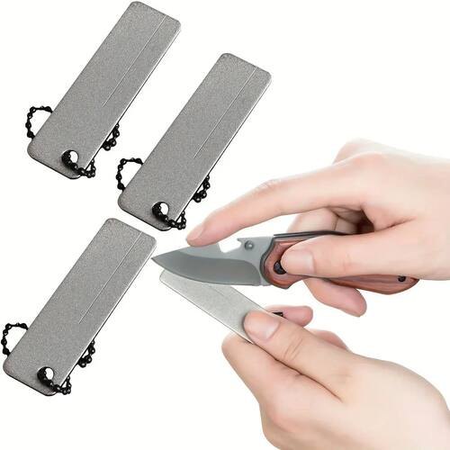 Knife Sharpener Diamond Pocket Tools Mini Keychain Outdoor C