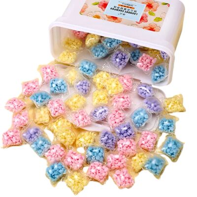 100Pcs Detergent Liquid Capsule Ball Anti Static Washing Clo