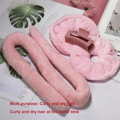 Heatless Curls Overnight Lazy Curler Soft Super Absorbent Ve