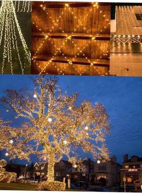 50/100/200/330 LED Solar Light Outdoor Lamp String Lights 1