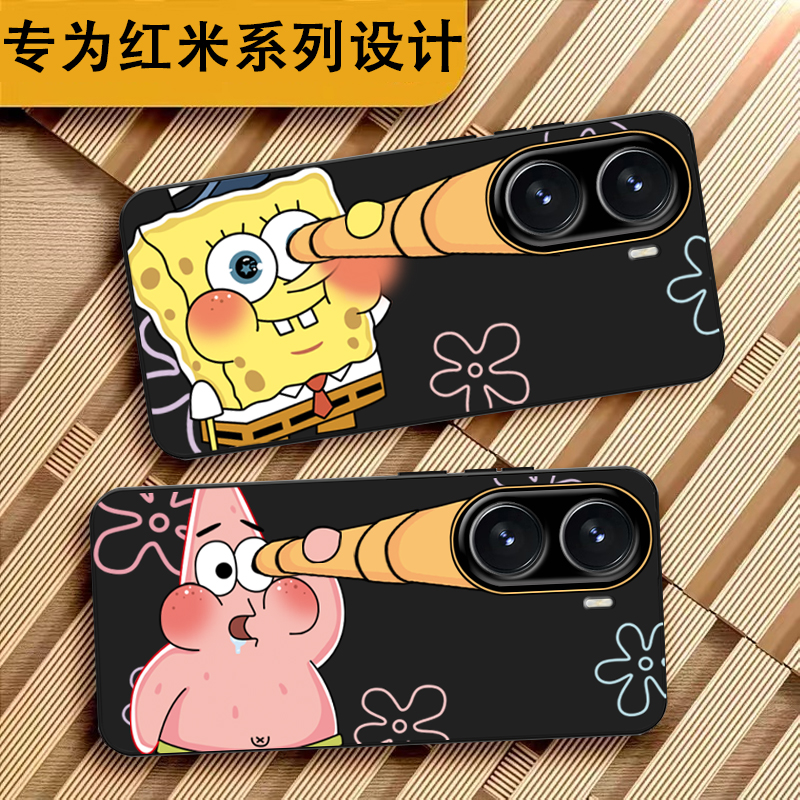 适用于红米turbo4手机壳小米turbo4pro手机壳Redmi Turbo4保护套红米4turbo外壳个性创意男女款全包防摔镜头